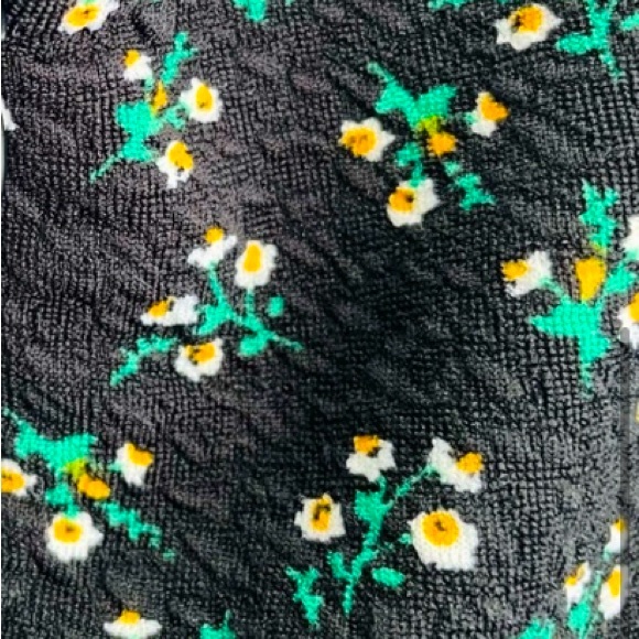 Anthropologie X Hutch Black Floral dress - Picture 14 of 14